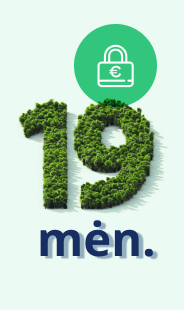 20 mėnesių fiksavimas
