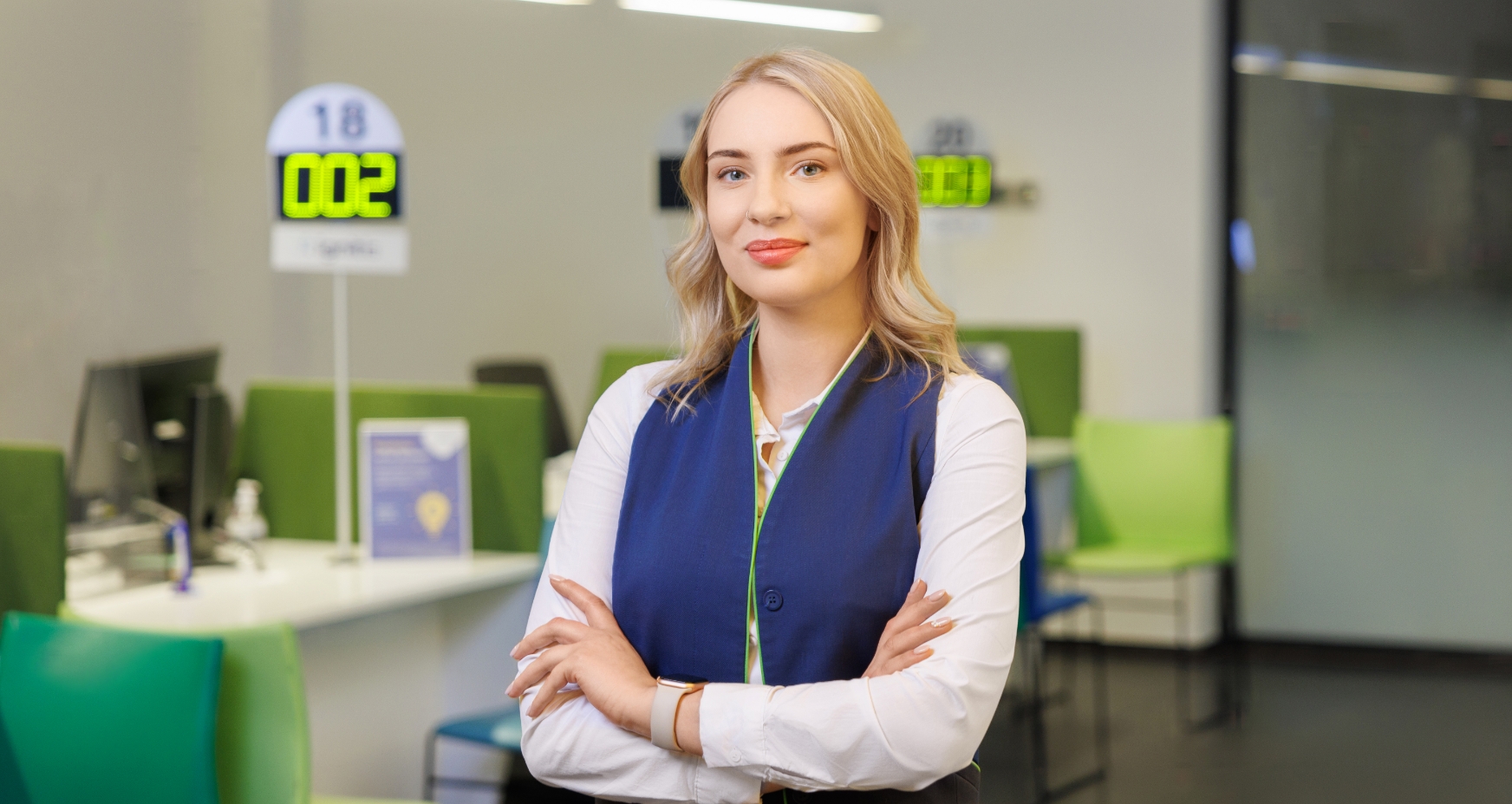Guoda Sadauskienė klientų aptarnavimo centre
